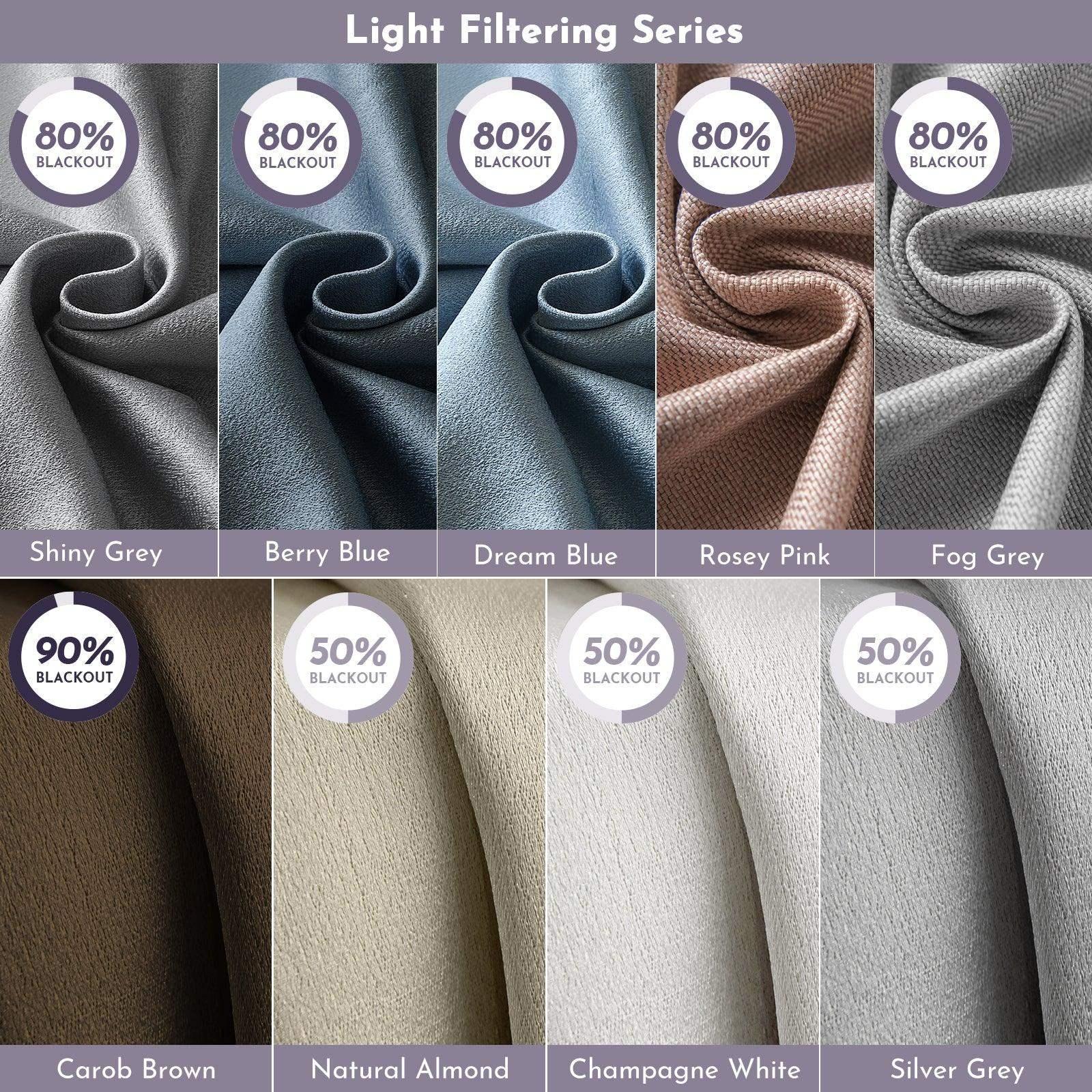 Graywind Curtains Fabric Samples | Classic Series