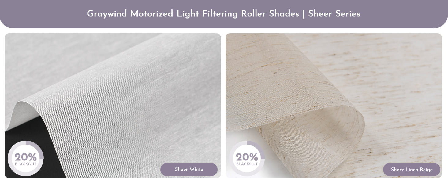motorized roller shades