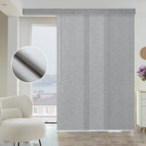 Graywind Manual Panel Track Blinds | Light Filtering Textured Series | Custom to 153