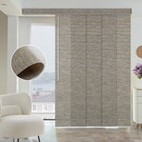 Graywind Manual Panel Track Blinds | Natural Series | Custom to 153" Width