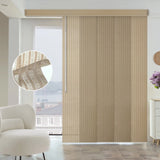 Graywind Manual Panel Track Blinds | Natural Series | Custom to 153" Width