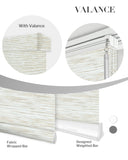 Graywind Manual Panel Track Blinds | Natural Series | Custom to 153" Width
