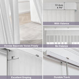 Graywind Manual Sheer Vertical Blinds | Pattern Series | Customizable