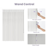 Graywind Manual Sheer Vertical Blinds | Striped Series | Customizable