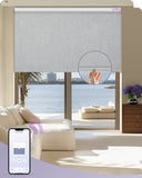 Graywind Manual-Motorized Roller Shades | Manumatic Blinds with Spring System