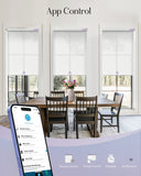 Control No Drill Roller Shades through Graywind App.
