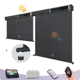 Graywind Motorized Outdoor Shades | Exterior Patio Shades | Customizable