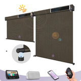 Graywind Motorized Outdoor Shades | Exterior Patio Shades | Customizable