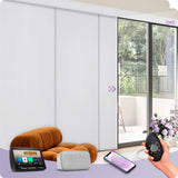 Graywind Rechargeable Smart Panel Track Blinds | Customizable