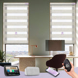 Graywind Motorized Zebra Sheer Blinds | Design Series | Customizable