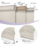 Graywind Motorized Light Filtering Roller Shades | Textured Series | Customizable