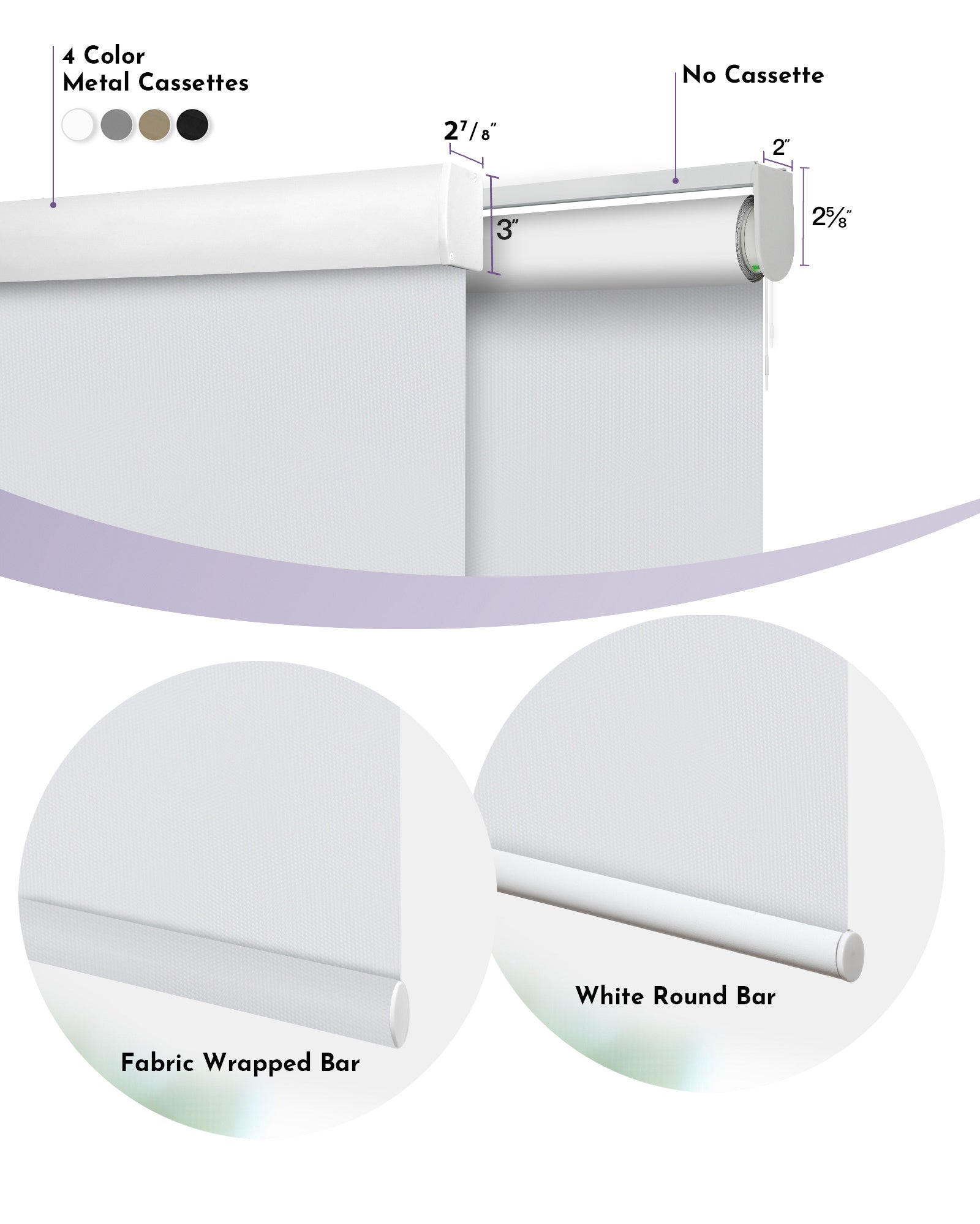 cordless roller shades for windows