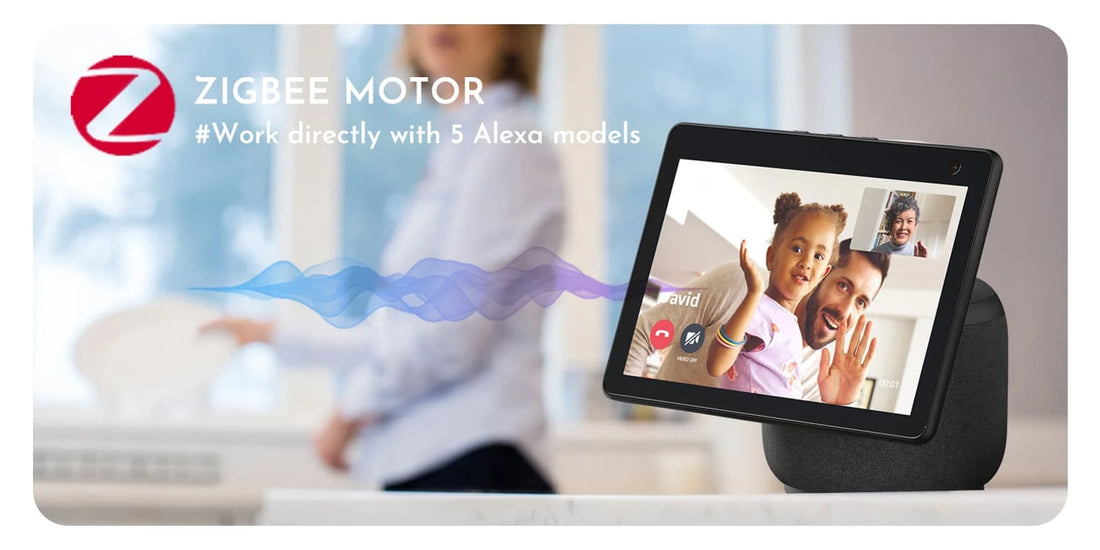 Zigbee motor for smart roman shades.