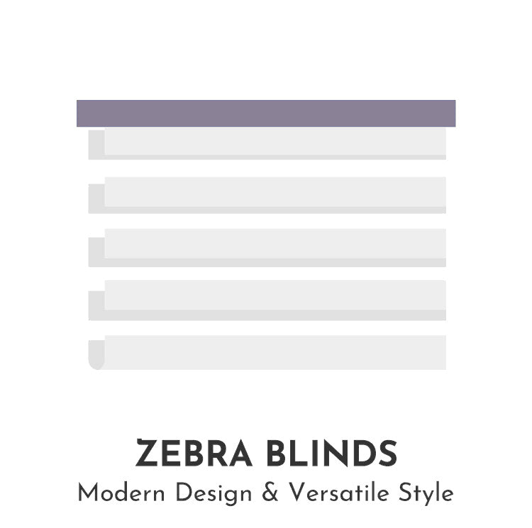 Zebra blinds icon