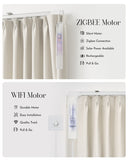 Graywind Motorized Smart Curtain | Blackout Series | 40"-220"W