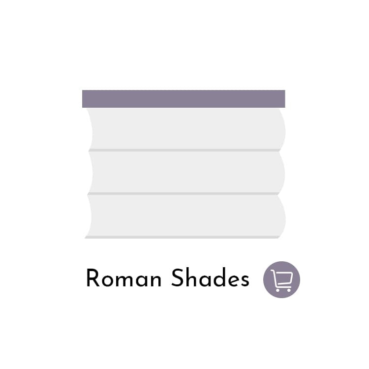 Roman shades icon