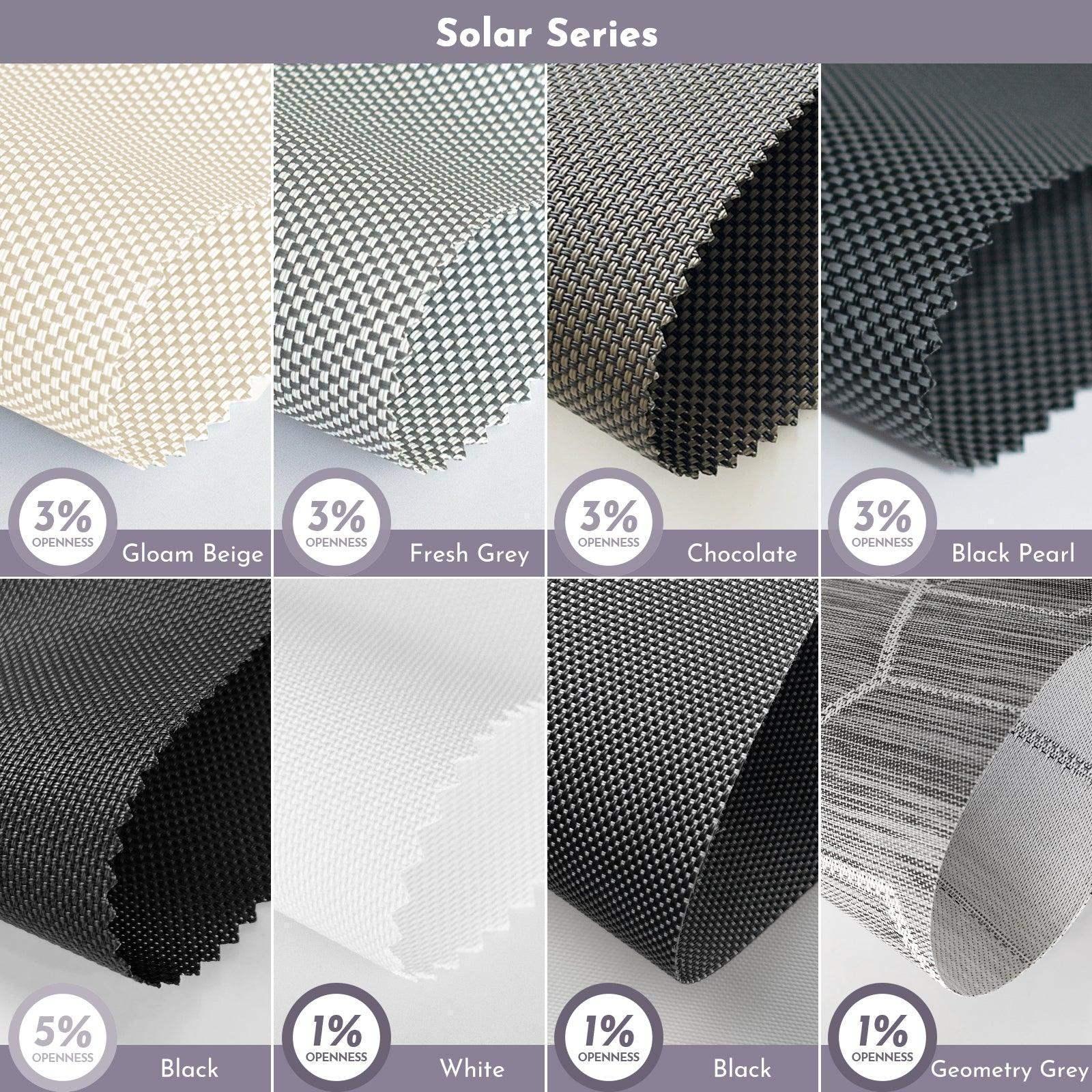 Graywind Outdoor Roller Shades Fabric Samples