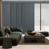 Graywind Manual Panel Track Blinds | Blackout Series | Custom to 153