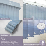 Graywind Electric Blackout Printed Vertical Blinds | Concise Series | Customizable